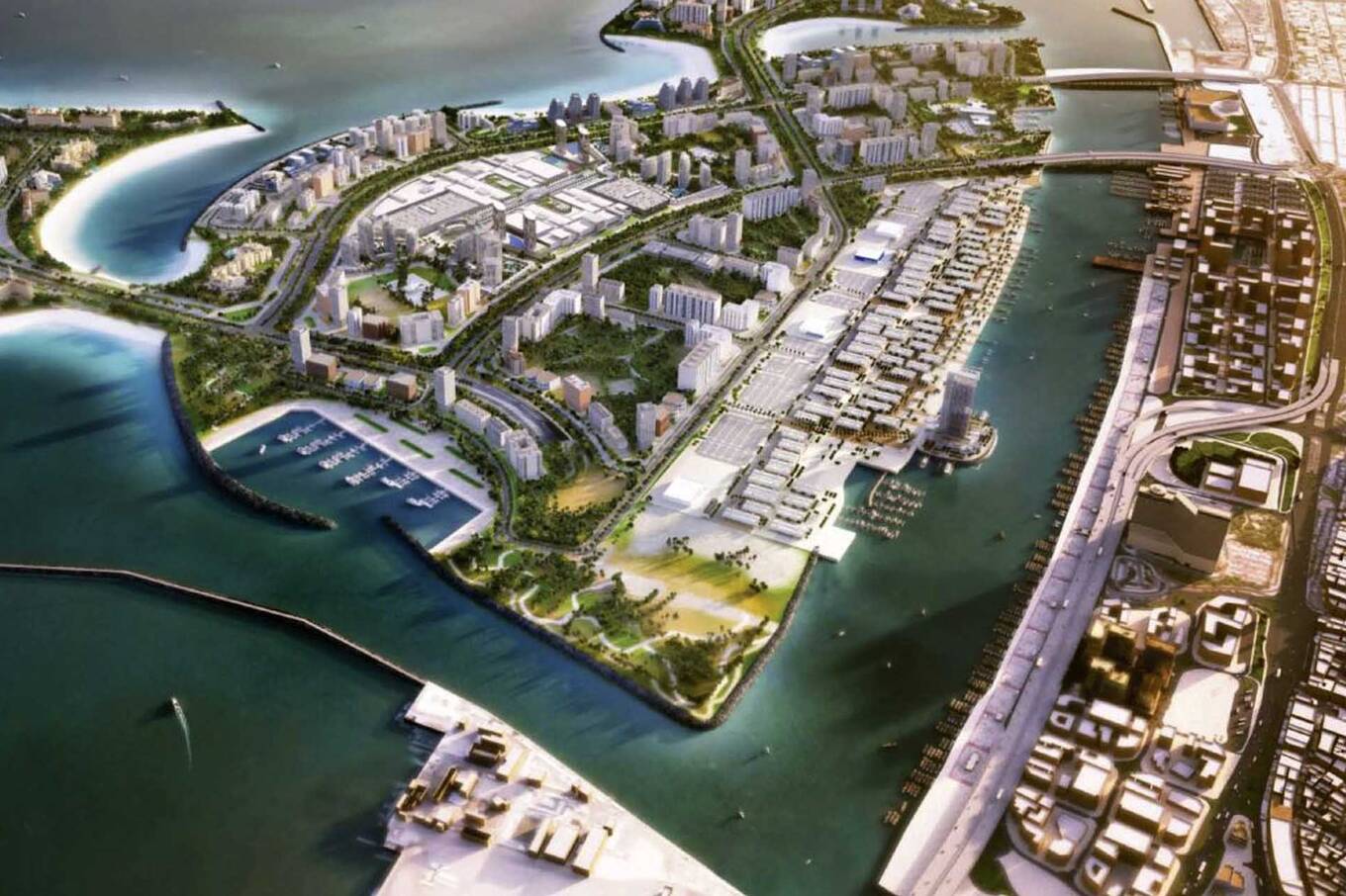 Marina Life at Dubai Islands